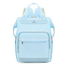 Diaper Bag Backpack, Baby Essentials Travel Tote, Multi-Functional Water-Resistant Diaper Bag, Travel Essentials Baby Bag With Insulated Pocket, Suitable For Work, Travel And Vacation, Solid Color - Multicolor - View 15