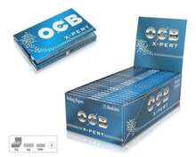 Avant OCB X-Pert Blue Rolling Papers 25 Booklets Blue Double Short 70 Mm - View 7