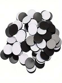 20/30 Pcs Strong Self-Adhesive Round Magnet Stickers, Suitable For Refrigerators - Multiple Styles - View 12