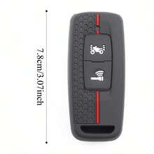 For ADV 150 PCX 125 PCX 160 Forza 350 Vision SH350 Protective Silicone Remote Key Case Wrist Strap Holder - black - View 6