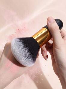 Large Fluffy Powder Brush, Soft Non-Absorbent, Multi-Function Makeup Brush, Blush Brush, Beginner, Beauty Tool - Multicolor - View 9