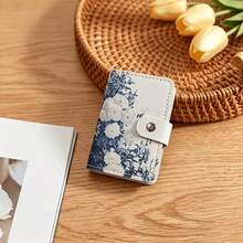 2024 New Oil Painting Style Wallet, Multi-Slot Large Capacity Bank Card & ID Card Holder - Multicolor - View 9