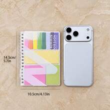 This Sticky Note & Notebook Combo Set Is Convenient To Use, With A Soft And Elegant Morandi Color Palette That's Perfect For Students. The Notebook Features A Self-Adhesive Design, Making It Stylish And Practical For Use As A Student Message Board Or Office Sticky Notes. - one-size - View 4
