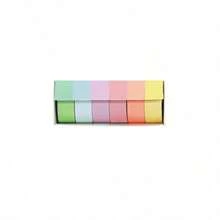 1 Box Washi Tape, Solid Color Paper Tape Set, Rainbow DIY Tape - Multicolor - View 6