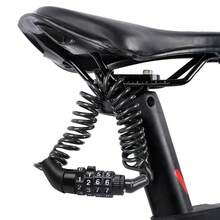 1pc Mini Portable Bicycle Lock Electric Scooter Helmet Lock Motorcycle Handlebar Fixed Helmet Lock - Multicolor - View 4