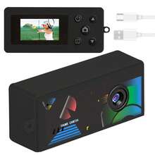 X7 Mini Pocket Camera, 1080P Video & 12MP Photo, 0.98" Screen, 5 Filters (Red Green Blue B&W Yellow), Keychain Design, Memory Card Required, Portable Travel Vlog Camera For Outdoor Adventures, Daily Carry & Life Recording, 200mAh Battery - View 12