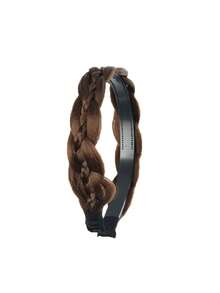 Fishtail Braid Headband, Pre-Styled Braided Hair Headband For Women, Instant Hairstyle Headband For Daily Party Vacation - Multicolor - View 8