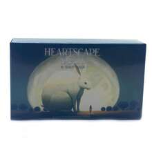 Heartscape Tarot Cards, Paper Material, Divination Cards For Insight And Guidance, A Set 78 CARD-DECK Hearts Hidden Secrets, Playing Decks Divination For Beginners Friend Party Family Game Cards - Dusty Blue - View 1