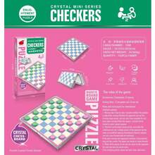 1pc Foldable Magnetic Crystal Chess Board, Mini Portable International Chess, 2-Player Desktop Game, Multiple Styles - Multicolor - View 3