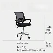 Office Chair - Black - View 5