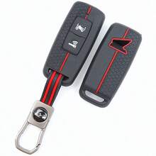 For ADV 150 PCX 125 PCX 160 Forza 350 Vision SH350 Protective Silicone Remote Key Case Wrist Strap Holder - black - View 1