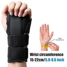1pc Wrist Brace Support With 2 Straps And 3 Stays Metal Stabilizer For Right Or Left Hand For Women And Men Sports, Work, Typing, Home Daily Wear - Multicolor - View 12