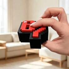 1pc-67 Clicker-Brainrot-Pixel Clicker Fingertip Toy-Button Style Stress Relief Clicker Fingertip Gadget, Desktop Decoration-Stress Relief Fingertip Toy-Button Style Clicker Gadget, Desktop Fingertip Decoration-Pocket Sensory Toy-Fingertip Toy-Christmas Gift-Smusher-Sensory Toy - Multicolor - View 4