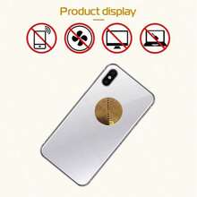 6-Pack EMF Protection Anti-Radiation Shielding Sticker 5G Quantum Shielding Phone Case Round Sticker Electromagnetic Radiation Blocker Negative Ion + Far Field For Phones, Computers, Laptops, Devices - View 11