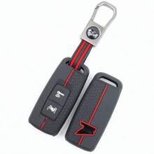 For ADV 150 PCX 125 PCX 160 Forza 350 Vision SH350 Protective Silicone Remote Key Case Wrist Strap Holder - black - View 5