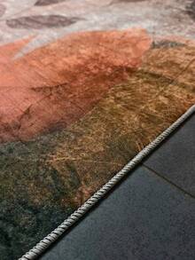 Antislip, wasbaar, digitaal bedrukt vloerkleed, loper, keukenvloerkleed - Rood violet - Bekijken 5