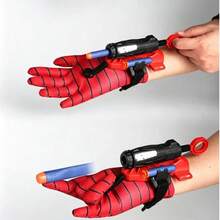 1 Set Pistol Sarung Tangan Hero dengan Peluru Busa Plastik, Mainan Bola Laba-laba Hisap, Gantungan Langit-langit Hero, Permainan Lengan Interaktif Anak-anak, Hadiah Terbaik untuk Liburan dan Perjalanan, Alat Komputer Anak-anak, Permainan Anak-anak, Hadiah Anak-anak, Permainan Anak-anak, Mainan, Permainan Anak-anak - MultiWarna - View 5