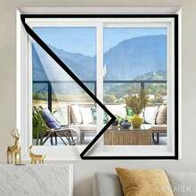 Full Window Winter Thermal Insulation Curtain Window Heat Retention Film Draft Sealing Cold-Proof Wind-Blocking Bedroom Thickened High Transparency Partition No Drilling - Winter Windproof Film - View 1