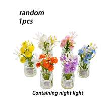 3pcs/1pc Random Cute Vase Decor Set, Glow-In-The-Dark, Stress Relief Mini Desktop Ornament, Suitable For Computer Monitor, Office Space, Back To School Decor, Home Decor, Home Accessories, Office Decor, Stationery, Office And School Use - Multicolor - View 12