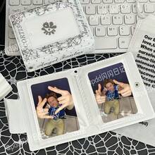 CORTI/S Cute Angel Single Slot Card Holder White Style Highly Attractive 3 Inch Small Card Photo Storage Idol Photo Album Gift - Multicolor - View 5