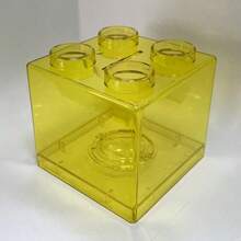 1pc Building Block Style Coin Bank (Coin Stacking), Suitable As Reward, Coin Storage Box Or Gift; Random Packaging. Note: Minor Scratches May Occur During Transportation, Which Is Normal. Please Do Not Purchase If You Mind. - Multicolor - View 11