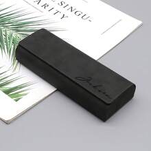 Custom Initial Name Eyeglass Case, Minimalist Highly Attractive Handmade Box, Student Myopia Glasses Fashion Glasses Optical Glasses Storage, Anti-Loss - Multicolor - View 7