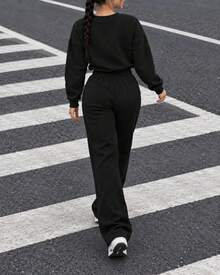 Women Sweatpants - Black - View 4
