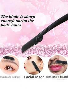 3PCS Eyebrow Trimming & Shaping Tool Set, Eyebrow Scissors, Men & Women , 2-In-1 Eyebrow Comb & Brush Set, Equipped With Fine Comb Eyebrow Scissors, Folding Eyebrow Scraper, Professional Eyebrow & Eyelash Trimming Tools. Portable. Essential Eyebrow Makeup Tools. - Multicolor - View 3