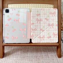 1件平板電腦保護殼，相容於 iPad 11/A16/10th/Air4/5/6/Pro 12.9/2024/2025/2020/2021/2022/2023/10.2/10.9/Mini7，相容於 Galaxy Tab A8/A9 Plus/S6 Lite/S7/S9FE PLUS/S10 Plus，相容於 5/5pro/6/6pro/7/7pro/6s Pro，適用於工作、旅行和居家使用，可折疊平板電腦保護殼 - 彩色 - 查看 6