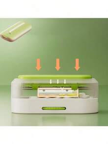 1pc Highly Attractive Rectangular Pill Cutter, Sturdy Design For Easy Cutting, Ideal For Daily Use, Precise Pill Slicing Tool - Multi-color - View 6