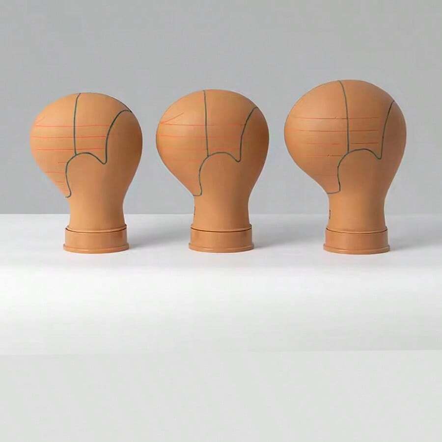 22 Inch PVC Mannequin Head Basketball Head Model Male COS Hairy Girl Styling Special Big Head Circumference Model Showcases Fake Head Model For Display - 22inch - View 1