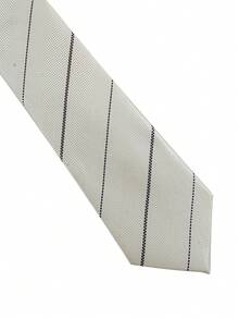 1pc 8cm Professional Business Tie Men's Retro Polyester Long Necktie - Multicolor - View 4
