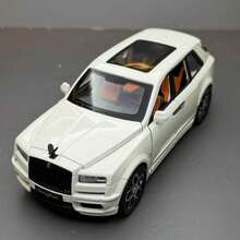 1 Piece, 15.4 Cm In Length, 6.6 Cm In Width, 5 Cm In Height, 1:32 Scale Die-Cast Metal Luxury SUV Car Model With Display Base, Collectible Desktop Ornament, Ideal Holiday Gift For Friends - Multicolor - View 2