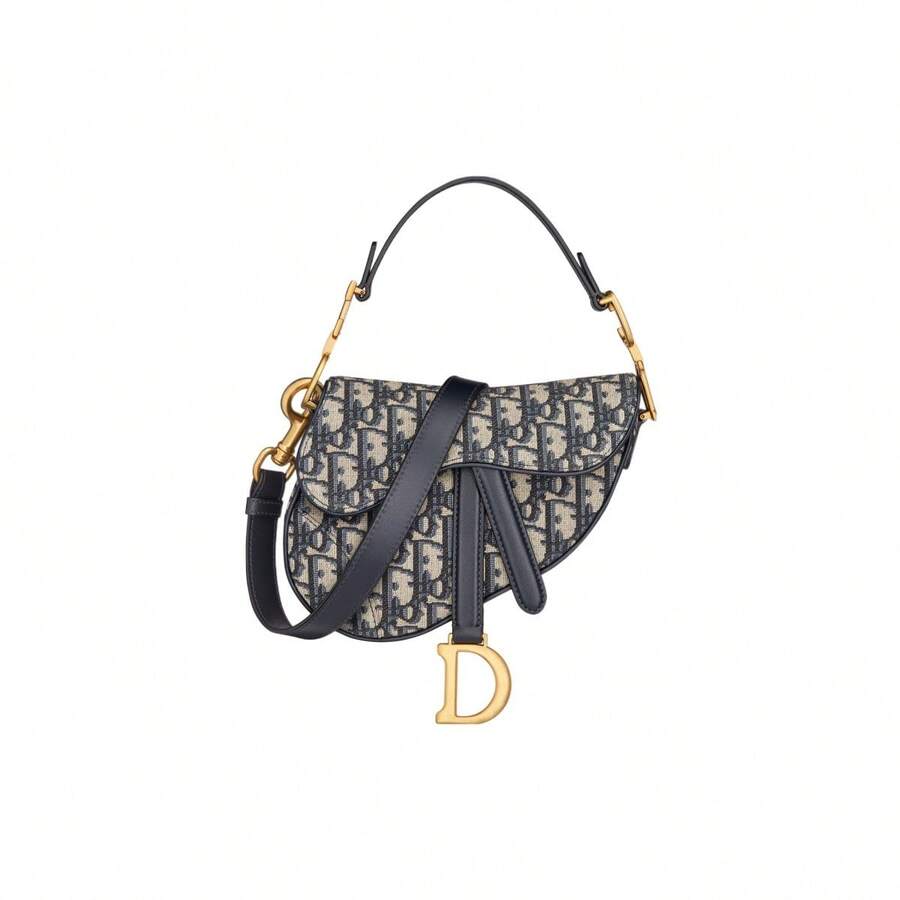Dior Women Top Handle Bags - Navy Blue - View 1