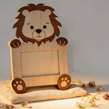 Pet Photo Frame, Fox, Lion, Bear Pattern Photo Frame, Decorative Photo Frame, Cute Multi-Layer Photo Decoration - Teddy Bear - View 4