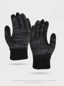 Unisex Fall/Winter Fleece-Lined Warm Knit Hat – Extended Windproof Scarf, Top Warm Gear For Students & Couples, Thick Cold-Proof For Winter Outdoor - Winter Scarf - View 10