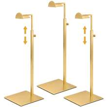 1/2/3pcs Adjustable Stainless Steel Handbag Display Rack, Titanium Gold Matte Finish, Suitable For Home Bedroom Boutique Store Mall Hanging Storage Of Bags, Hats, Jewelry - Gold - View 12
