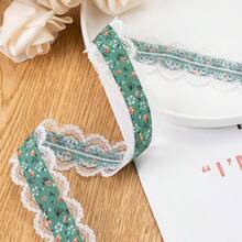 Lace Trim Tulle Ribbon For DIY Crafts, Bow Making, Wedding Decor, Gift Wrapping And Party Decoration - Multicolor - View 6