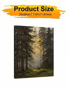 Paint By Numbers Forest Theme Kit For Adults Frameless Acrylic Canvas Art, DIY Home Decor, Great Gift Idea For Birthdays, Holidays Gifts. - Sets - View 11