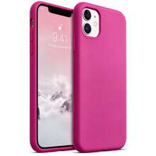 原裝矽膠手機殼，相容 iPhone 13 14 15，[軍規級防震保護] 柔軟防刮微纖維內襯矽膠殼，相容 iPhone 16 Pro Max 17 Pro Max 18 Pro Max XS Max XR 7 8 Plus SE2022 6s 6s Plus 12 Mini 11 - 火龍果 - 查看 8