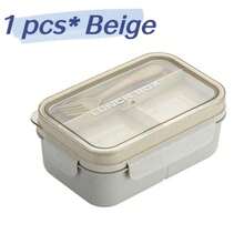 1pc Double Layer Bento Box With Utensils, Large Capacity Lunch Box, Microwave And Dishwasher , Suitable For Picnic, Work, Camping, School, Holiday Party Use For Adults - Multicolor - View 11