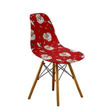 1/2/4/6pcs Christmas Print Shell Chair Cover, Decorative Dust-Proof Elastic Full Cover, Removable And Washable - Multi-color - View 14