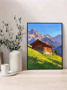 Paint By Numbers The House On The Prairie Kit For Adults Frameless Acrylic Canvas Art, DIY Home Decor, Great Gift Idea For Birthdays, Holidays Gifts. - Sets - View 3