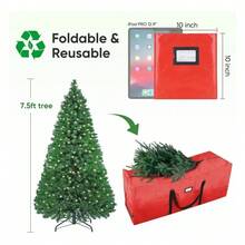 Extra Wide Christmas Tree Storage Bag - Default - View 8
