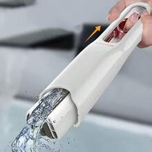 Mini Cleaning Mop, Single-Hand Grip, Portable Multi-Function, Hangable, No-Hand Wash, Dog Urine Cleaning Mop, Stain Removal, Built-In Effort-Saving Lever, Suitable For Tile, Wall, Office Desk, Car Interior, Glass, Mirror - Multicolor - View 5