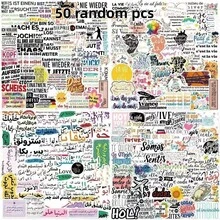 English, German, French, Arabic Motivational Graffiti Stickers, And Inspiring Spanish Graffiti Stickers With Personalized Text Phrases, Suitable For Decorating Water Bottles, Phones, And Computers. - one-size - View 12