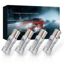 Extremely Bright 1156 1141 1003 7506 BA15S 21-SMD 2835 Chipsets 1260 Lumens LED Bulb Replacement White For Car RV Interior Backup Reverse Brake Tail Turn Signal Lights Bulbs DRL (Pack Of 4) - 21 SMD - View 10