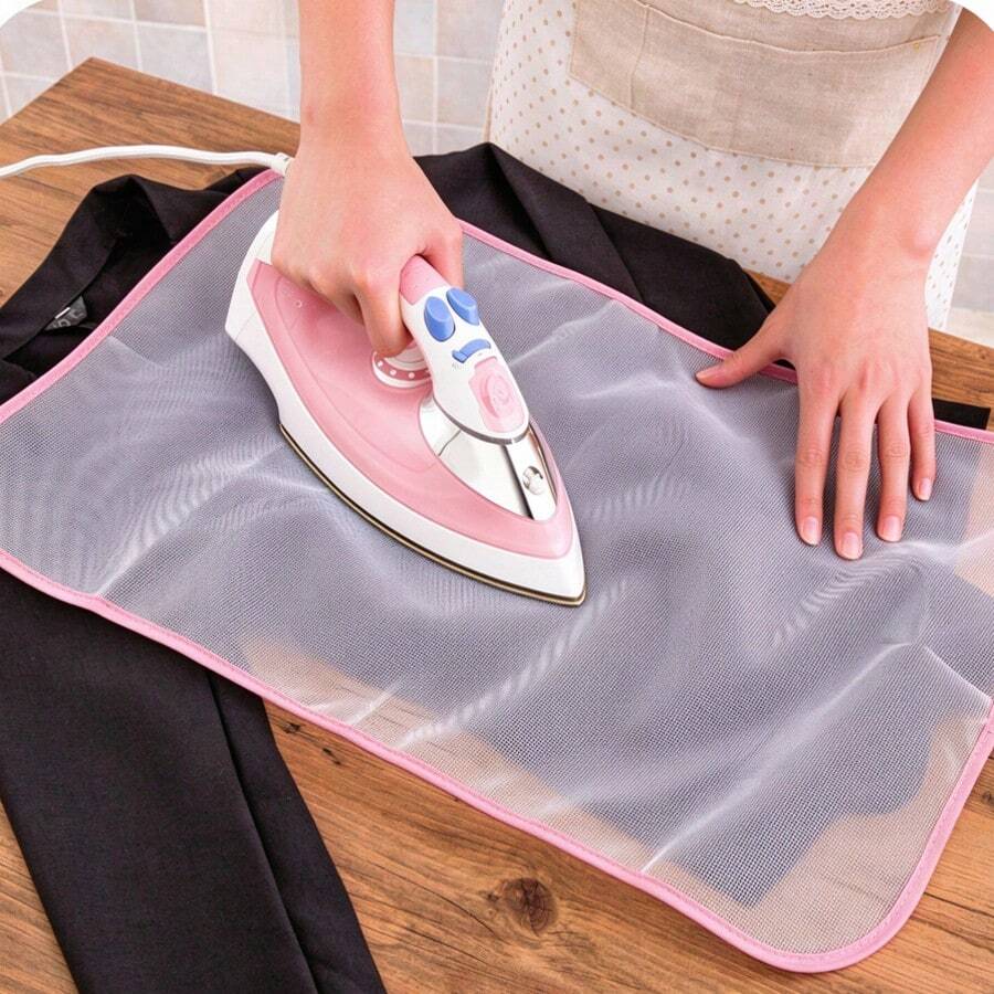 1 Ironing Mat, High Temperature Resistant Ironing Net, Ironing Accessories, Protective Ironing Net, Household Protective Ironing Mat, Home Decor, Car Accessories, Kitchen Accessories, Christmas, Halloween, Christmas Essentials, Christmas Gift - Multicolor - View 1