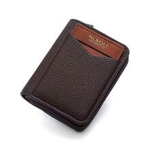 Unisex Accordion Card Holder, Multi-Slot Portable Coin & Bank Card Wallet, Durable Leather ID & Business Card Organizer Small Pouch - Multicolor - View 6