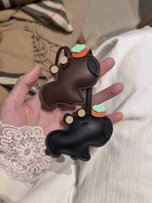 JRESSIAL Multi-Color Cute Capybara Leather Bag Charm, Cartoon Animal Pendant, Handbag Strap Decoration, Handbag Backpack Ornament, Sweet Gift For Women - Multicolor - View 10